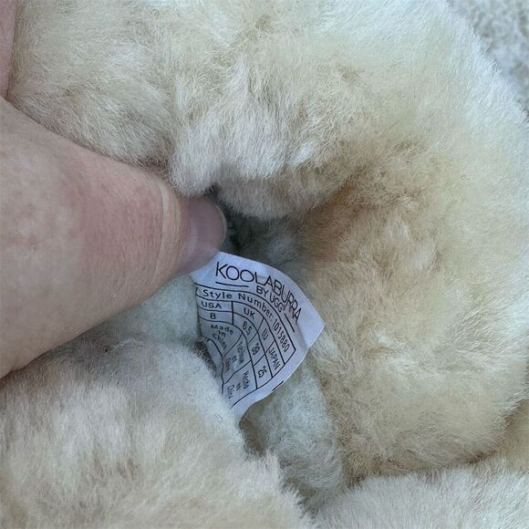 Koolaburra by UGG Women's Brown Shearling Tall Boots Wedge Heel Size 8 - Picture 7 of 9